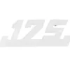 EMBLEMAT ZNACZEK BOCZKA WSK 175 BIAŁY