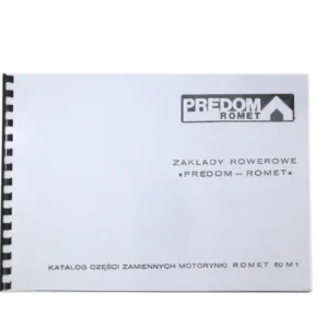 KATALOG CZĘŚCI ZAMIENNYCH ROMET MOTORYNKA 50-M-1