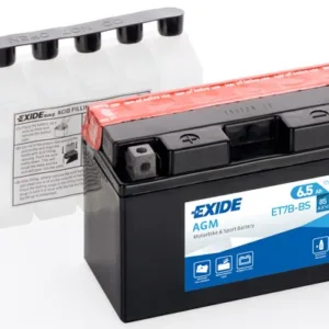 AKUMULATOR EXIDE YT7B-BS / ET7B-BS 6,5Ah AGM
