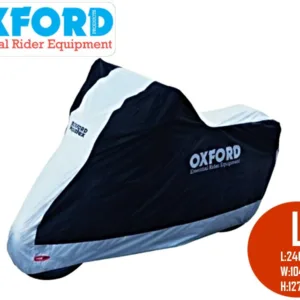POKROWIEC NA MOTOCYKL OXFORD AQUATEX L KOLOR SREBRNY WODOODPORNY