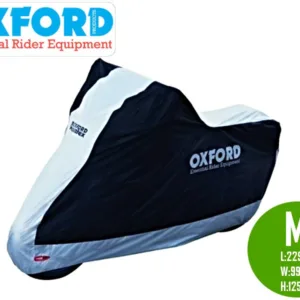POKROWIEC NA MOTOCYKL OXFORD AQUATEX M KOLOR SREBRNY WODOODPORNY