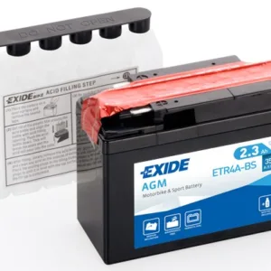 AKUMULATOR EXIDE YTR4A-BS / ETR4A-BS 2,3Ah AGM