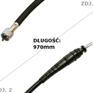 LINKA LICZNIKA GY6-50 PŁETWA WCISKANA PLASTIKOWA 970mm
