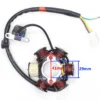 APARAT ZAPŁONOWY STATOR ATV 110/125 6 CEWEK 5 KABLI TZ SILNIK POZIOMY Z OZNACZENIEM 139FMB, 147FMD, 152FMH, 154FMI WYSTĘPUJĄCY W ATV CHIŃSKIE QUADY, MOTOROWERY STREET, CROSS, CZOPER