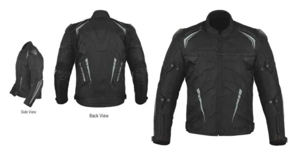 KURTKA TEKSTYLNA VIG-16500 CZARNA M