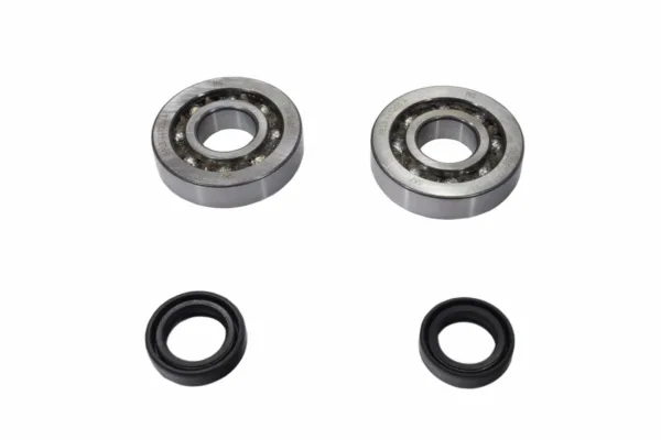 ZESTAW ŁOŻYSK WAŁU KORBOWEGO APRILIA DERBI GILERA PIAGGIO 50CC 20x52x12 SKF + SIMERINGI RMS