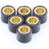 ROLKI WARIATORA 15x12mm 6,5gr APRILIA BENELLI MALAGUTI MBK YAMAHA RMS PASUJE DO MODELI: APRILIA-AMICO/AREA/GULLIVER/RALLY/SCARABEO/SR BENELLI-491/K2/NAKED/PEPE MALAGUTI-CENTRO/F10/F12/F15/YESTERDAY MBK-MACH G/SORRISO/BOOSTER/FORTE/FLIPPER/OVETTO
