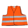 KAMIZELKA ODBLASKOWA POMARAŃCZOWA XXXL