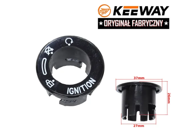 OBUDOWA STACYJKI KEEWAY HURRICANE 50 2T ORYGINAŁ