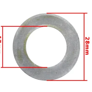 PODKŁADKA KOSZA SPRZĘGŁA SIMSON S51 S70 SR50 SR80 KR51/2 S53 S83 17x28x1,6mm DE