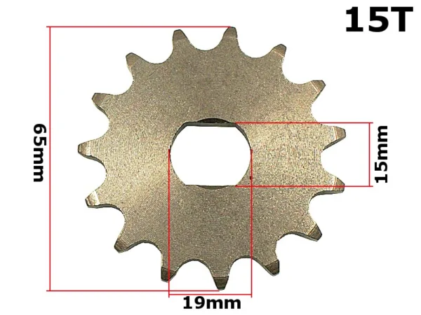 ZĘBATKA PRZÓD SIMSON S51 15z W