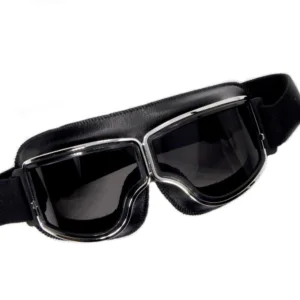 GOGLE RETRO R-02 CZARNA SZYBA WB