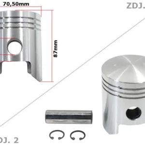 TŁOK MZ TS 250 70,50 3-SZLIF STD