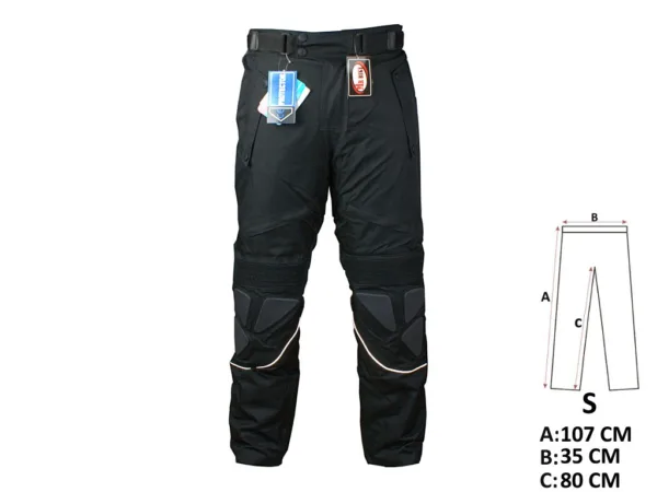 SPODNIE MOTOCYKLOWE NAL-947 S Z PROTEKTOREM