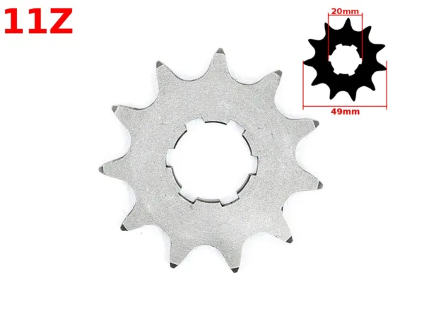 ZĘBATKA PRZÓD WSK 125 11z M