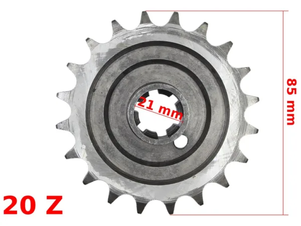 ZĘBATKA PRZÓD MZ ETZ 250 20z DI