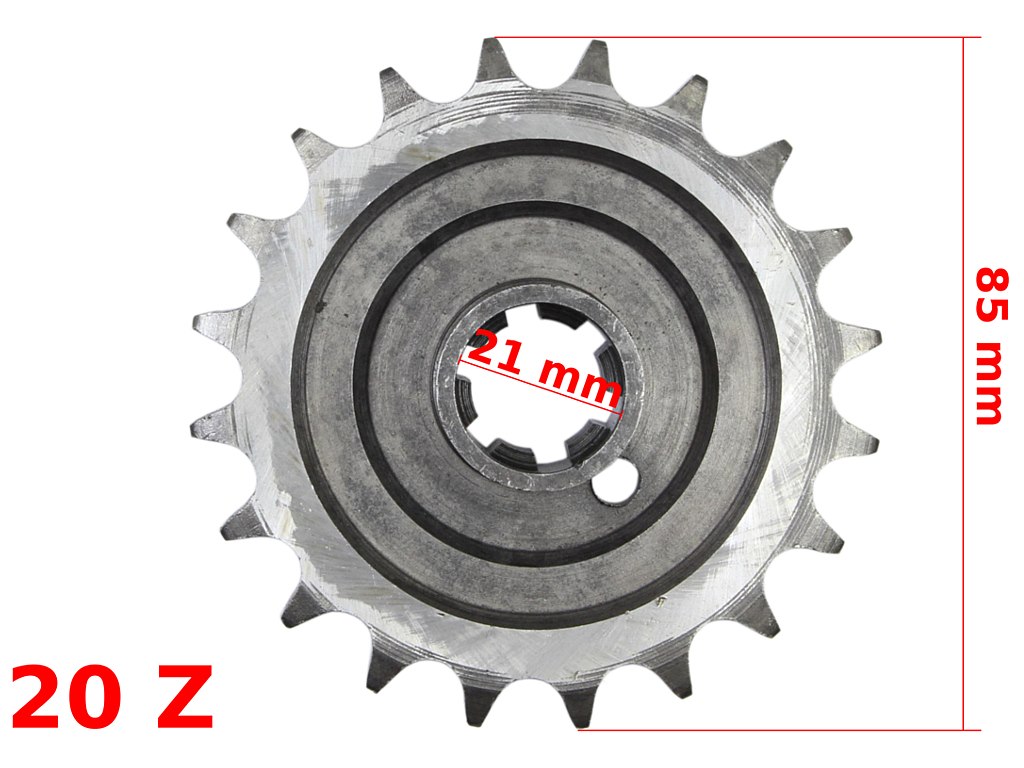 ZĘBATKA PRZÓD MZ ETZ 250 20z DI