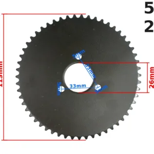 ZĘBATKA TYŁ POCKET 25H 55z HB