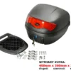 KUFER YM-808 CZERWONY ODBLASK 29L