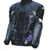 KURTKA TEKSTYLNA PGS 768-1214 CZARNO BIAŁA L