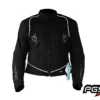 KURTKA TEKSTYLNA DAMSKA PGS 786-2336 CZARNA XS