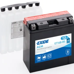 AKUMULATOR EXIDE YT14B-BS / ET14B-BS 12Ah AGM