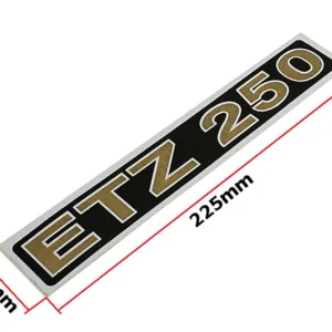 NAKLEJKA MZ ETZ 250 ZŁOTA