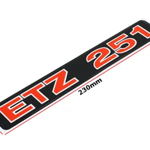 NAKLEJKA MZ ETZ 251 CZERWONA
