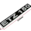 NAKLEJKA MZ ETZ 150 SREBRNA
