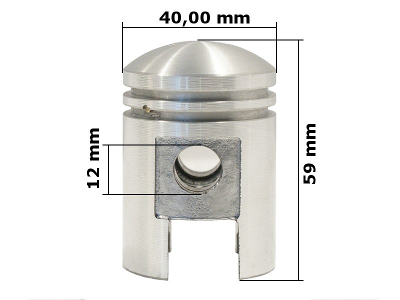 TŁOK ROMET KOMAR 40,00mm NOMINAŁ
