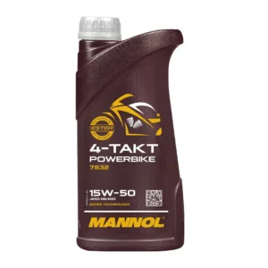 OLEJ MANNOL 4-TAKT POWERBIKE 15W50 1L 7832