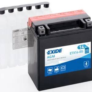 AKUMULATOR EXIDE YTX16-BS / ETX16-BS 14Ah AGM