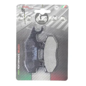 KLOCKI HAMULCOWE RMS PASUJĄCE DO MODELI: AEON-ELITE CPI-X-LARGE DAELIM-ES/S3/SU/VJ/VJF/VL/SQ HONDA-CB/VT/XL/CBF KAWASAKI-ELIMINATOR KYMCO-B&W/DINK/SUPER 9/AGILITY/GRAND DINK/K-PIPE/LIKE/MOVIE/PEOPLE/QUANNON/ZING/YUP MZ/MUZ-RT125 PGO-G-MAX