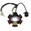 APARAT ZAPŁONOWY STATOR ATV 110/125 6 CEWEK JT SILNIK POZIOMY Z OZNACZENIEM 139FMB, 147FMD, 152FMH, 154FMI WYSTĘPUJĄCY W ATV CHIŃSKIE QUADY, MOTOROWERY STREET, CROSS, CZOPER