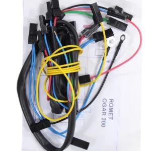 INSTALACJA ELEKTRYCZNA ROMET OGAR 200 CZARNA ML