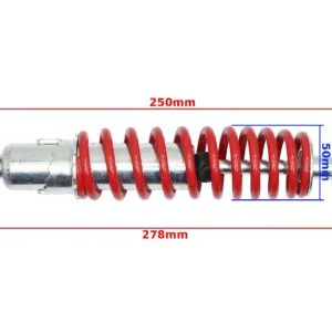 AMORTYZATOR PRZÓD ATV 110/125 CZERWONY HB