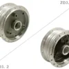 PIASTA KOŁA SIMSON S50 S51 S70 S53 S83 KR51 KR51/1 KR51/2 SR4-1 SR4-2 SR4-2/1 SR4-3 SR4-4 DE bez łożysk