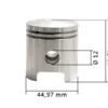 TŁOK SIMSON S70 45,00mm NOMINAŁ OWALIZOWANY ALM
