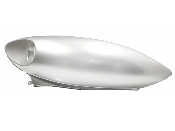 PLASTIK BOK TYŁ RALLY KOŁO 12" SREBRNY PRAWY