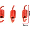 SPRĘŻYNY SZCZĘK SPRZĘGŁA GY-6 TUNING CZERWONE