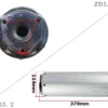 TŁUMIK GY6-50 KOŁO 12'' ALUMINIOWY