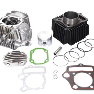 CYLINDER ATV 110 52,4mm PIN 13mm ZESTAW Z GŁOWICĄ TZ SILNIK POZIOMY Z OZNACZENIEM 152FMH WYSTĘPUJĄCY W ATV CHIŃSKIE QUADY, MOTOROWERY STREET, CROSS, CZOPER
