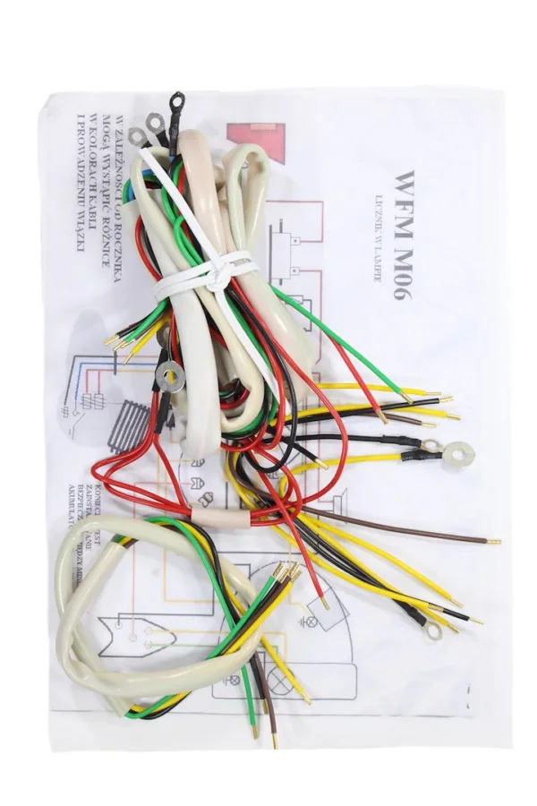 INSTALACJA ELEKTRYCZNA WFM M06 LICZNIK W LAMPIE BIAŁA ML