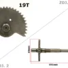 WAŁEK KOPNIAKA SIMSON S50 KR51 KR51/1 SR4-1 SR4-2 SR4-2/1 HUN