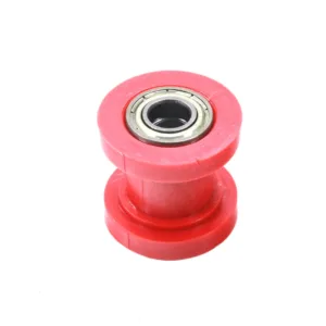 ROLKA NAPINACZA ŁAŃCUCHA NAPĘDOWEGO 10mm CZERWONA BRI
