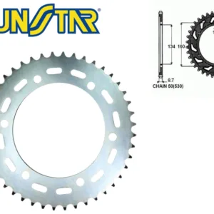 ZĘBATKA TYŁ SUNSTAR STALOWA SUNR1-5635-44