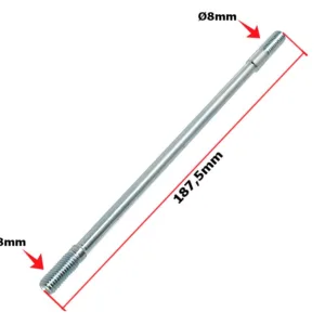 SZPILKA CYLINDRA ATV 150 GY6-150 DIABLO PRAWA M8x187,5mm 157QMJ FUXIN