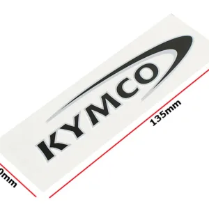 NAKLEJKA KYMCO CZARNA 0974 KAT. E