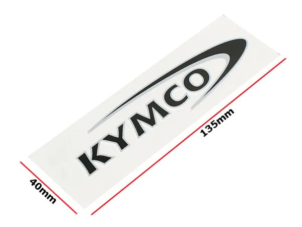 NAKLEJKA KYMCO CZARNA 0974 KAT. E