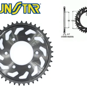 ZĘBATKA TYŁ SUNSTAR STALOWA SUNR1-5353-41